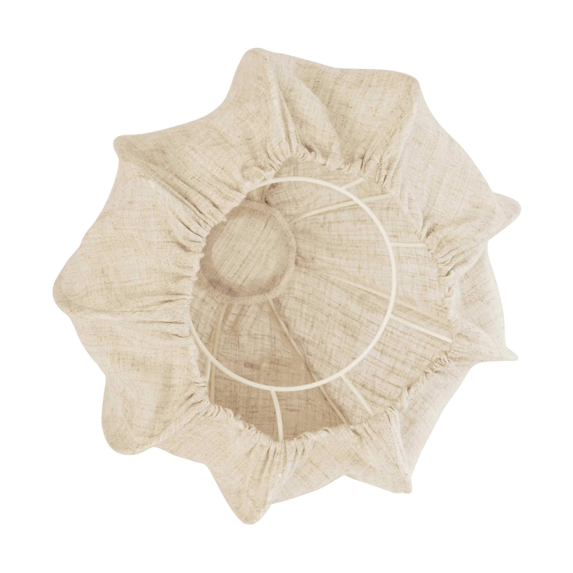 Anna φωτιστικό οροφής mini Ø30 cm, Φυσικό λινό Watt & Veke