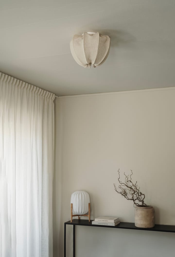 Anna φ�ωτιστικό οροφής mini Ø30 cm, Φυσικό λινό Watt & Veke