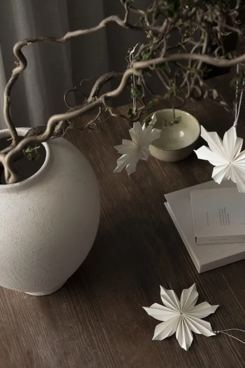 Aurora διακοσμητικό Χριστουγέννων 3 τεμάχια, White-brown Watt & Veke