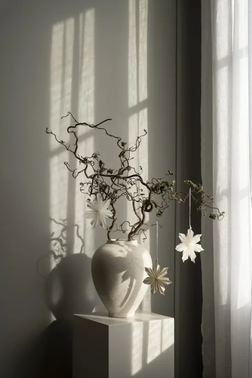 Aurora διακοσμητικό Χριστουγέννων 3 τεμάχια, White-brown Watt & Veke