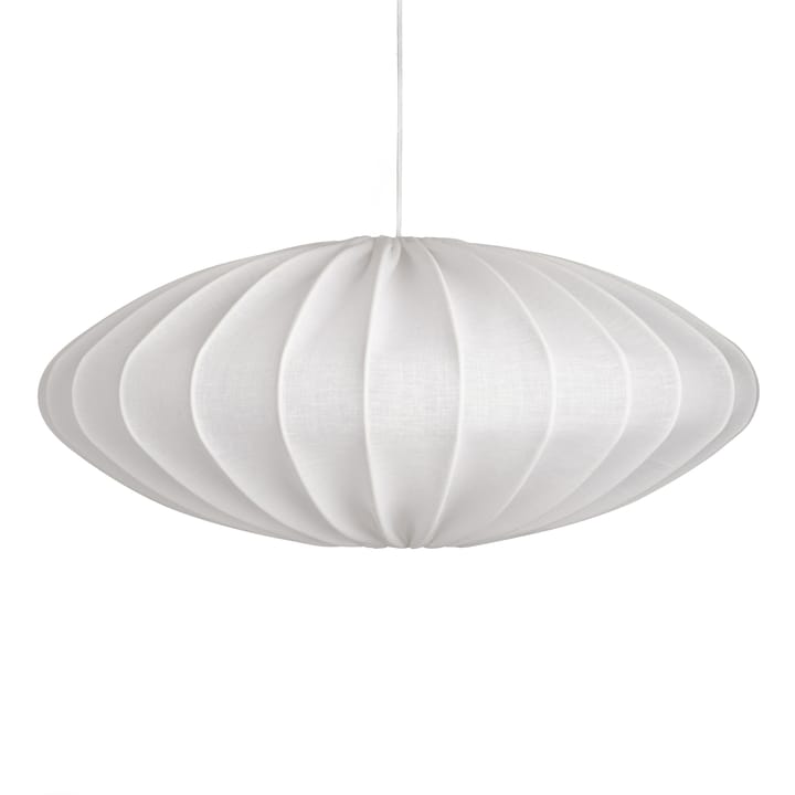 Ellipse αμπαζούρ 65 cm λινό, Λευκό Watt & Veke