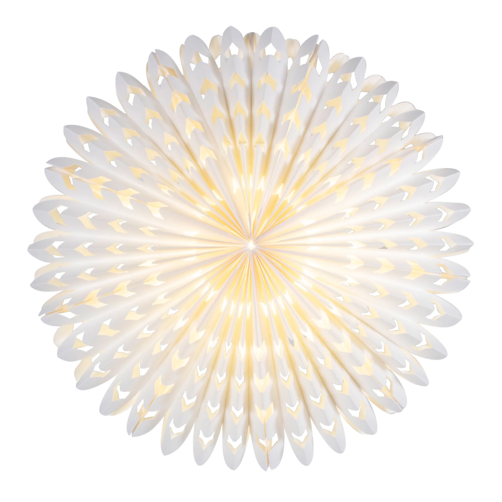 Elvira αστέρι Χριστουγέννων 45 cm, Λευκό Watt & Veke