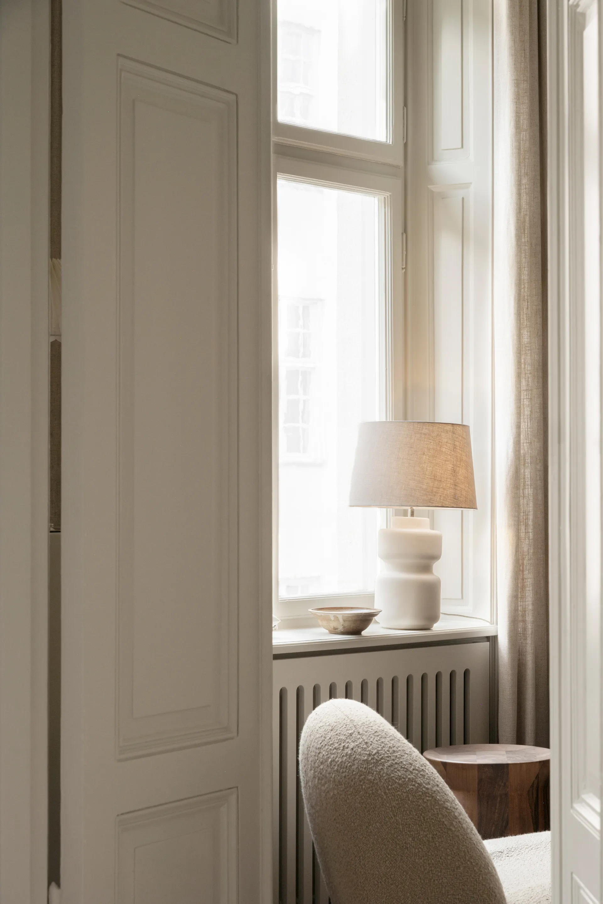 Βάση λάμπας Evy 37 εκ, White-ivory Watt & Veke