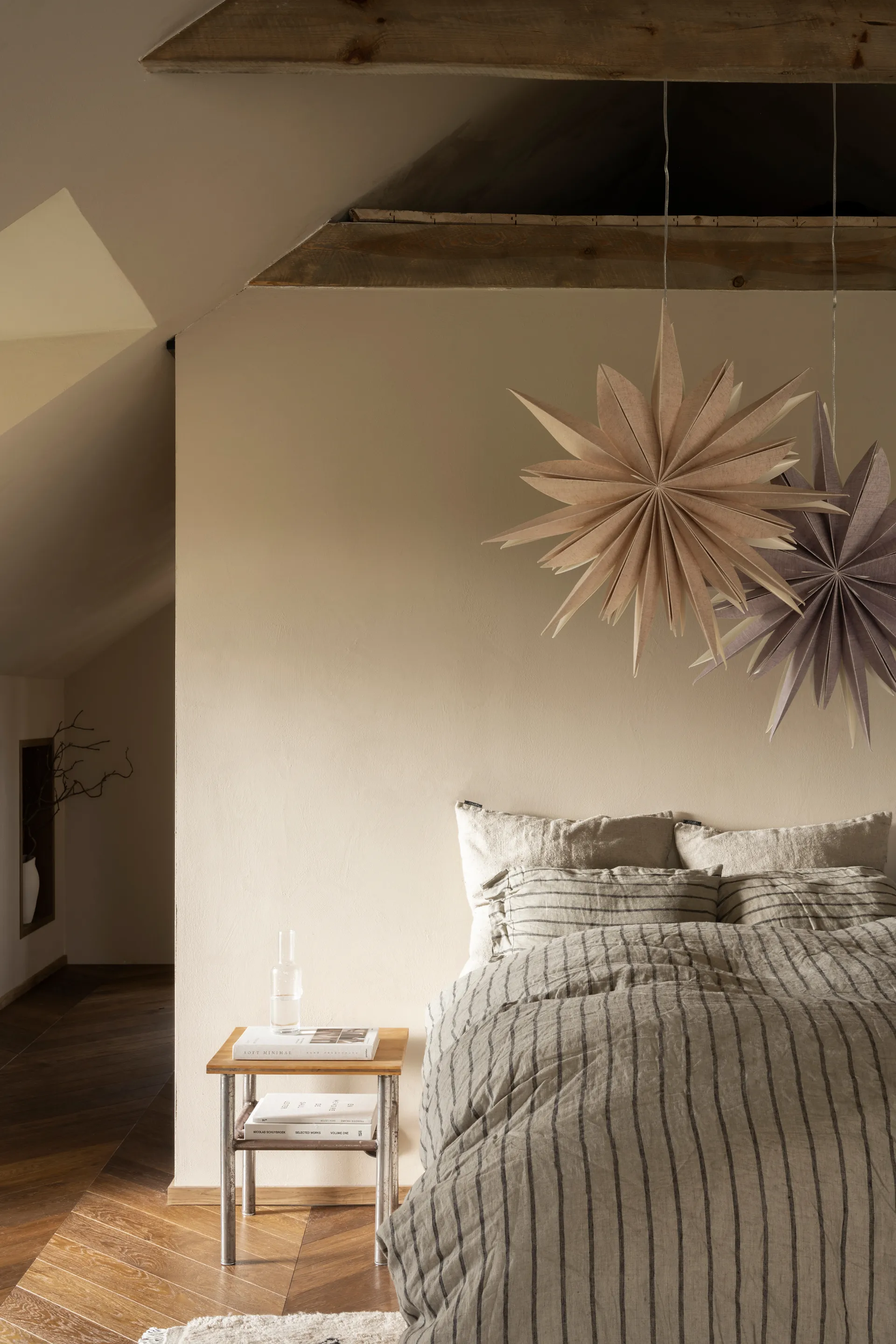 Χριστουγεννιάτικο Αστέρι Fiona Ø65 εκ, Natural Watt & Veke