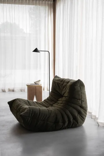 Kuro επιδαπέδια λάμπα - Black, Ø14x120 εκ. - Watt & Veke