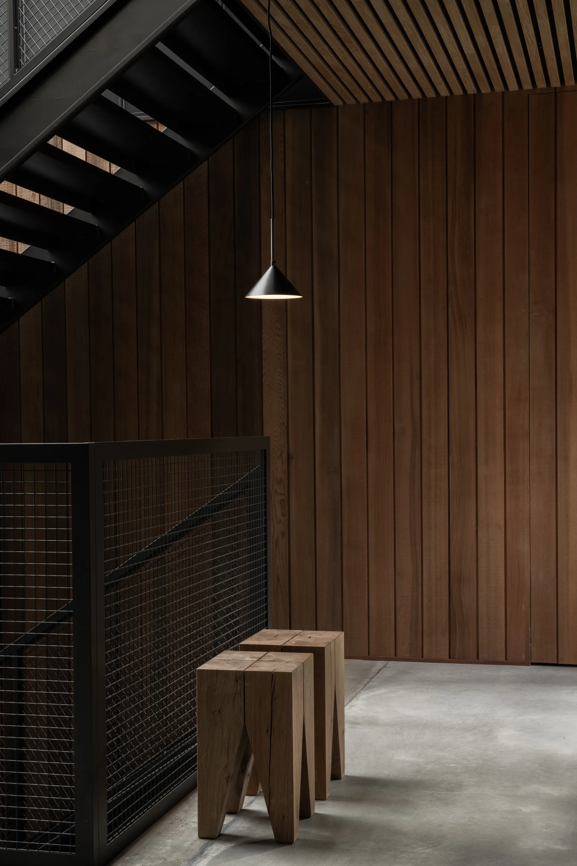 Kuro κρεμαστό φωτιστικό, Black, Ø17x9 cm Watt & Veke