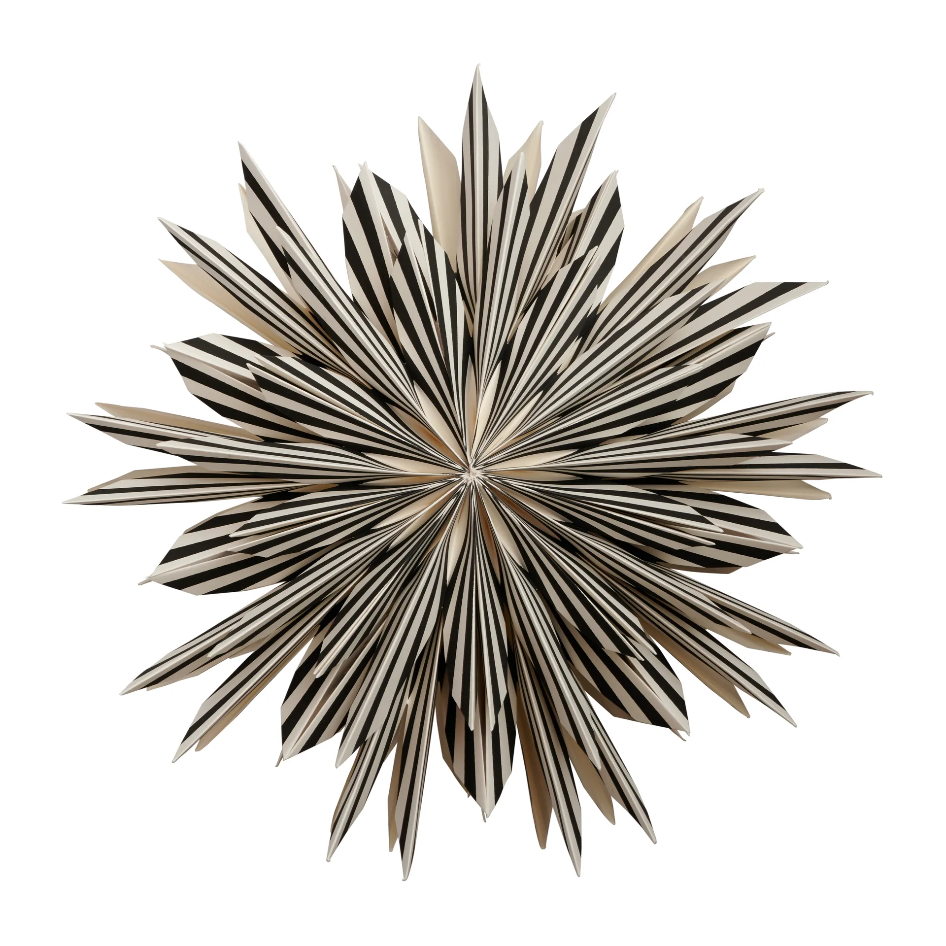 Χριστουγέννιάτικο Αστέρι Leah Ø50 εκ, Μαύρο-λευκό Watt & Veke