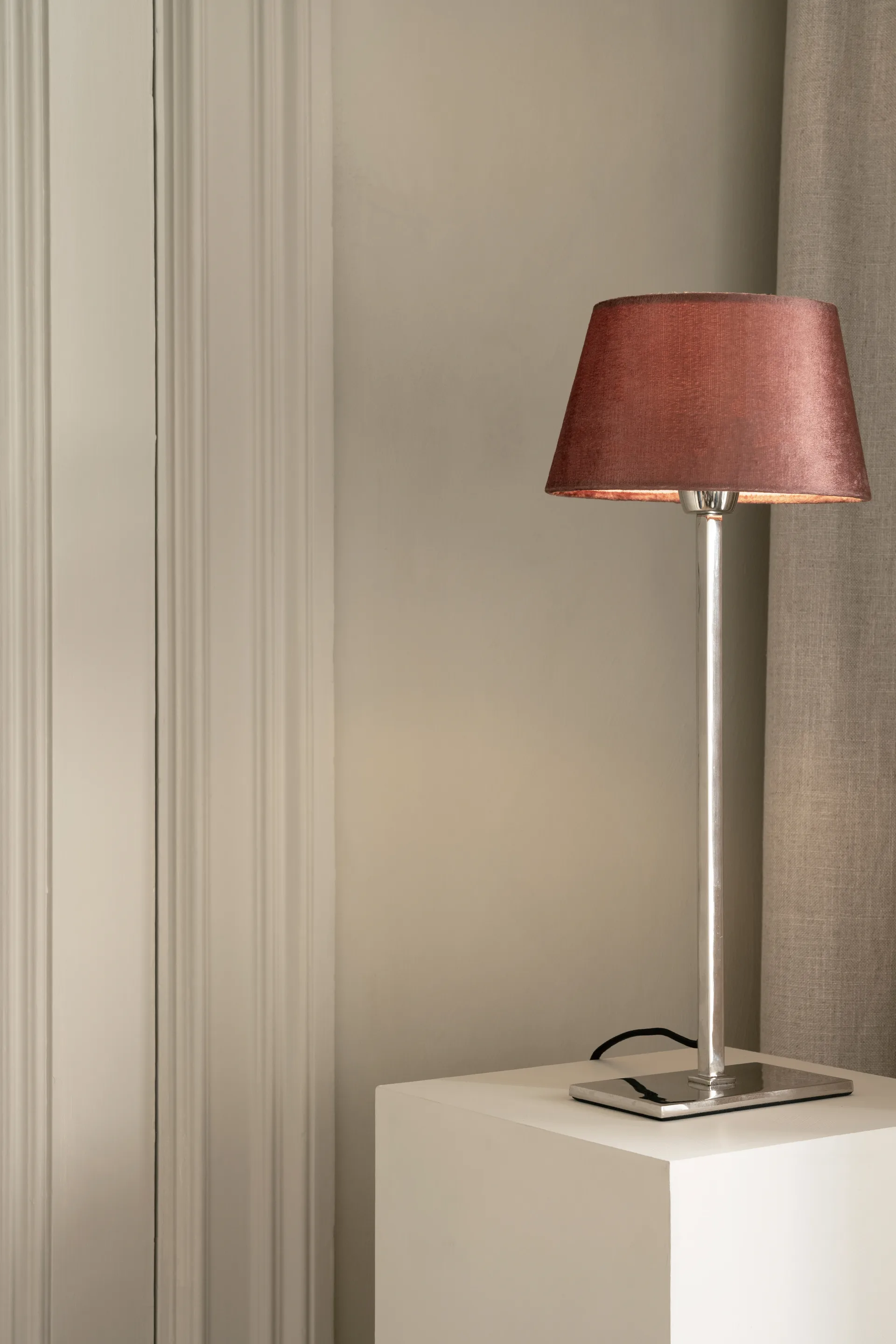 Lola χάρτινο αμπαζούρ Ø20 cm, Dusty rose Watt & Veke