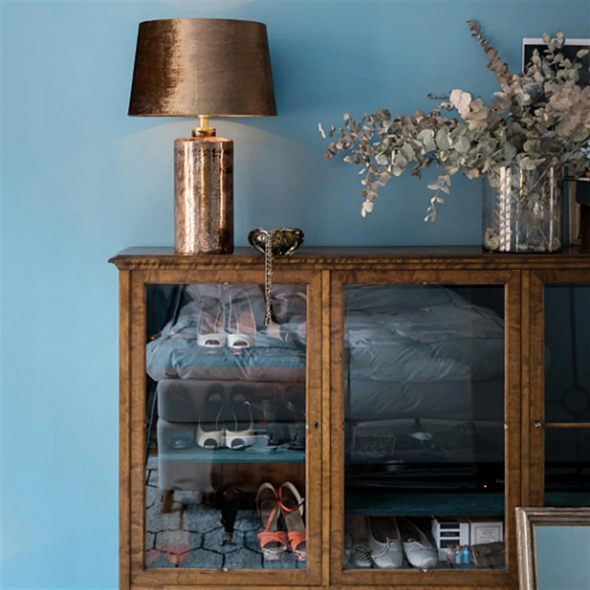 Lola χάρτινο αμπαζούρ 33 cm, χρυσαφί Watt & Veke