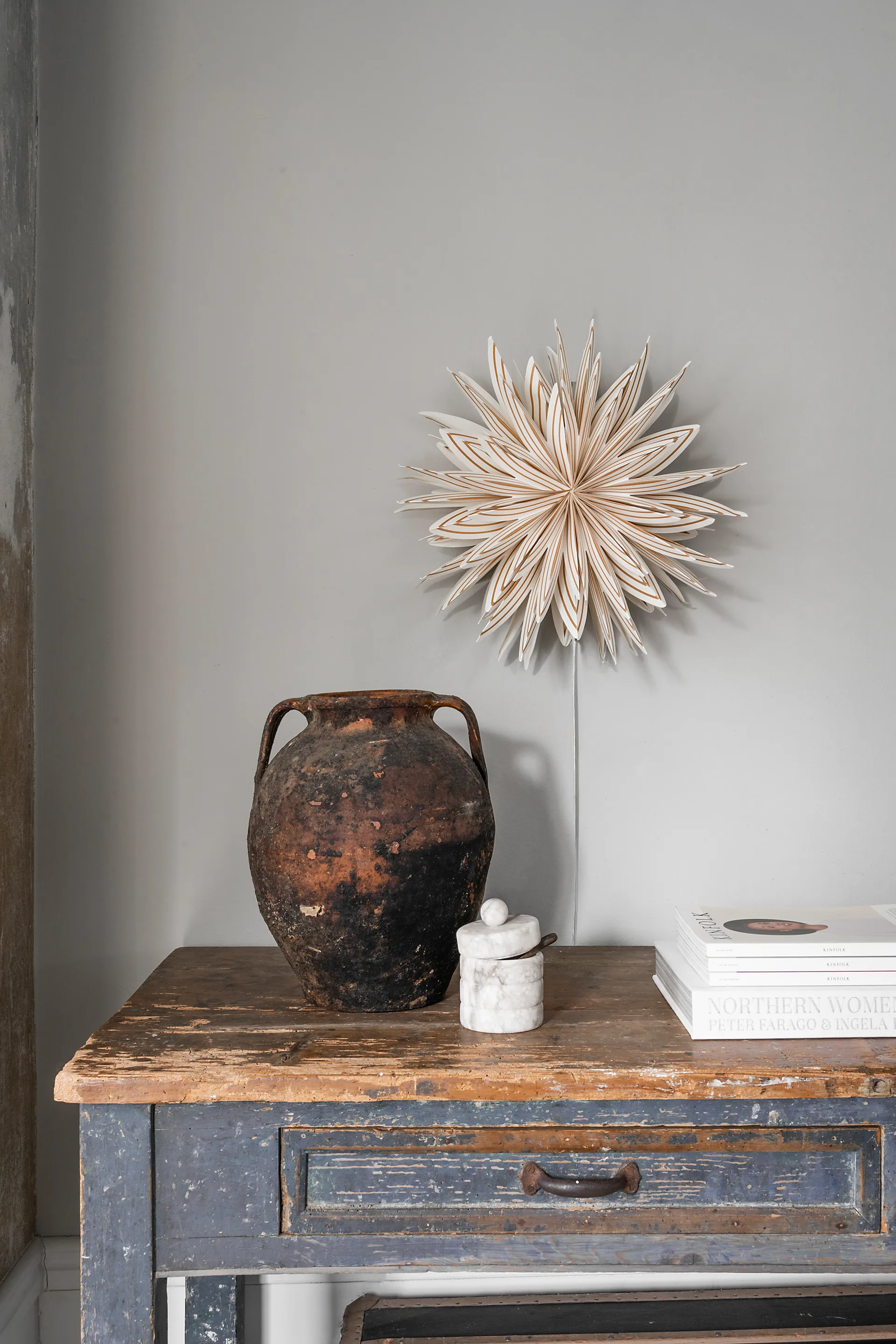 Lovisa αστέρι Χριστουγέννων Ø50 cm, Λευκόχρυσο Watt & Veke