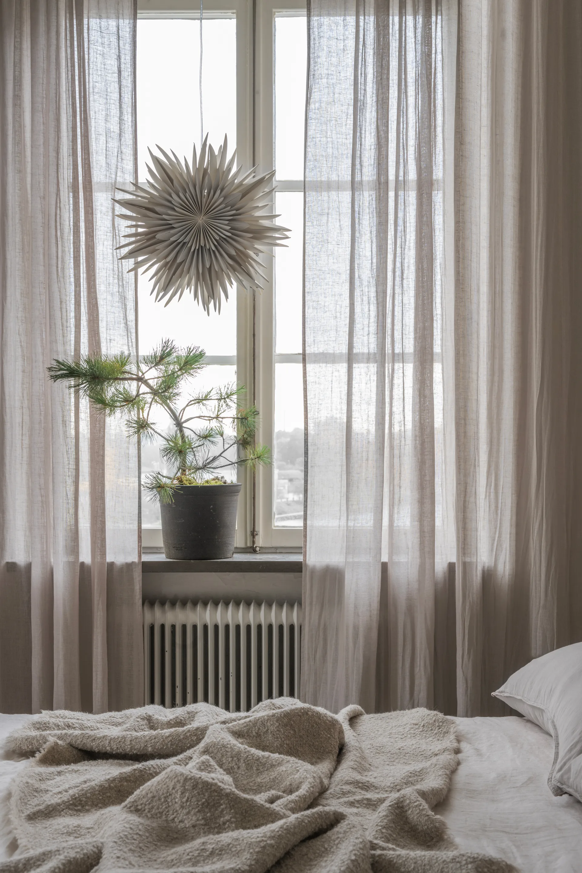 Maja αστέρι παραμονής Ø50 cm, Greige Watt & Veke