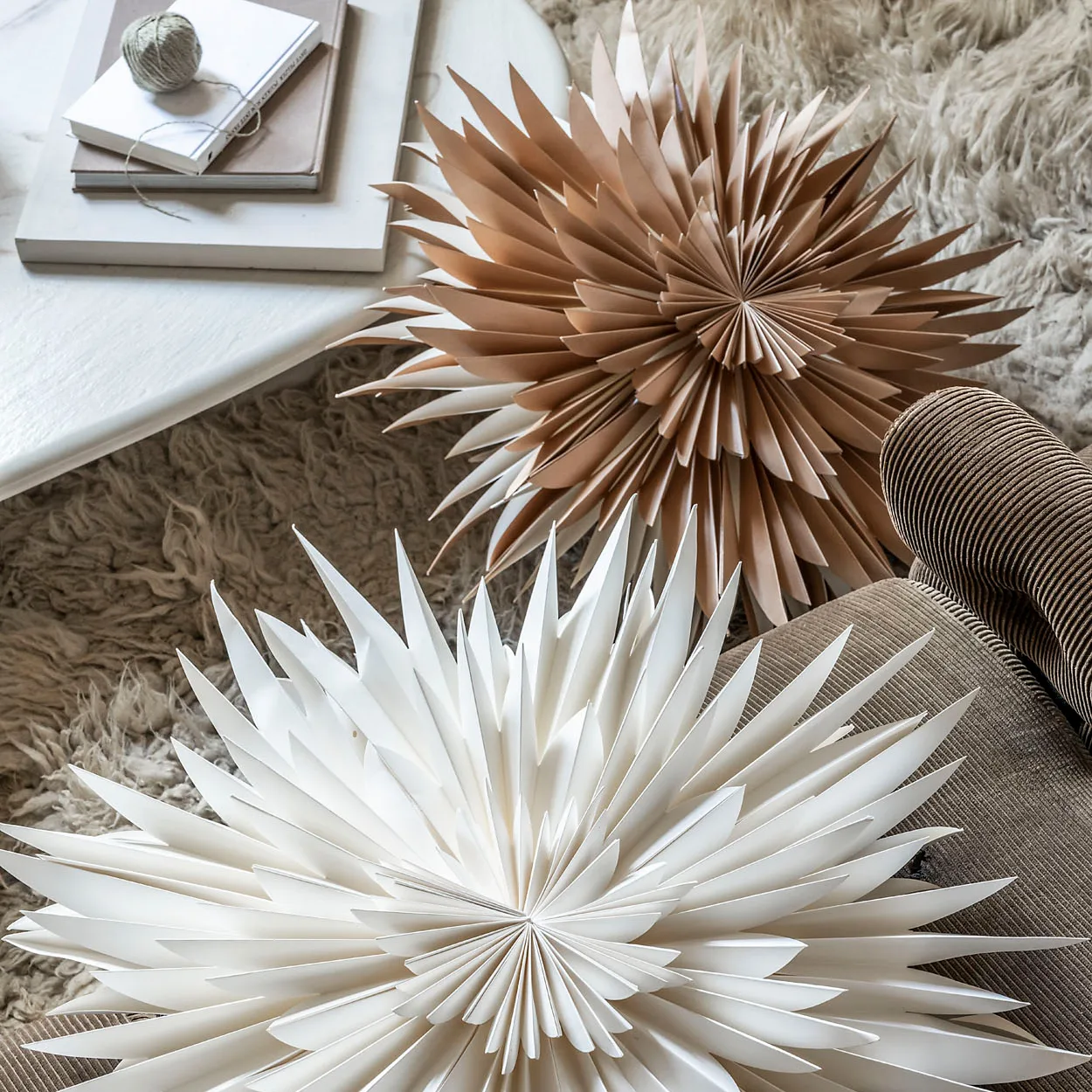 Maja αστέρι της έλευσης Ø60 εκ, χρυσό Watt & Veke