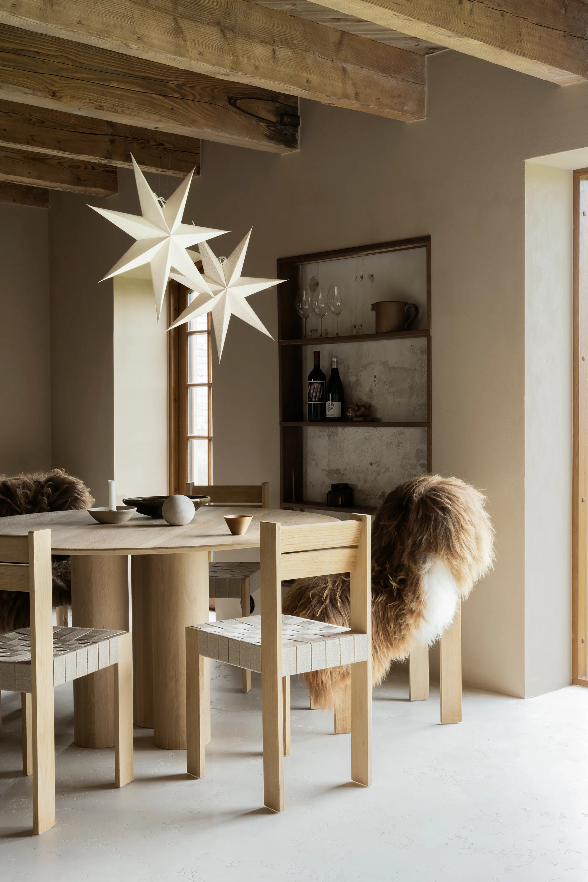 Mira αστέρι Χριστουγέννων Ø60 cm, Λευκό Watt & Veke