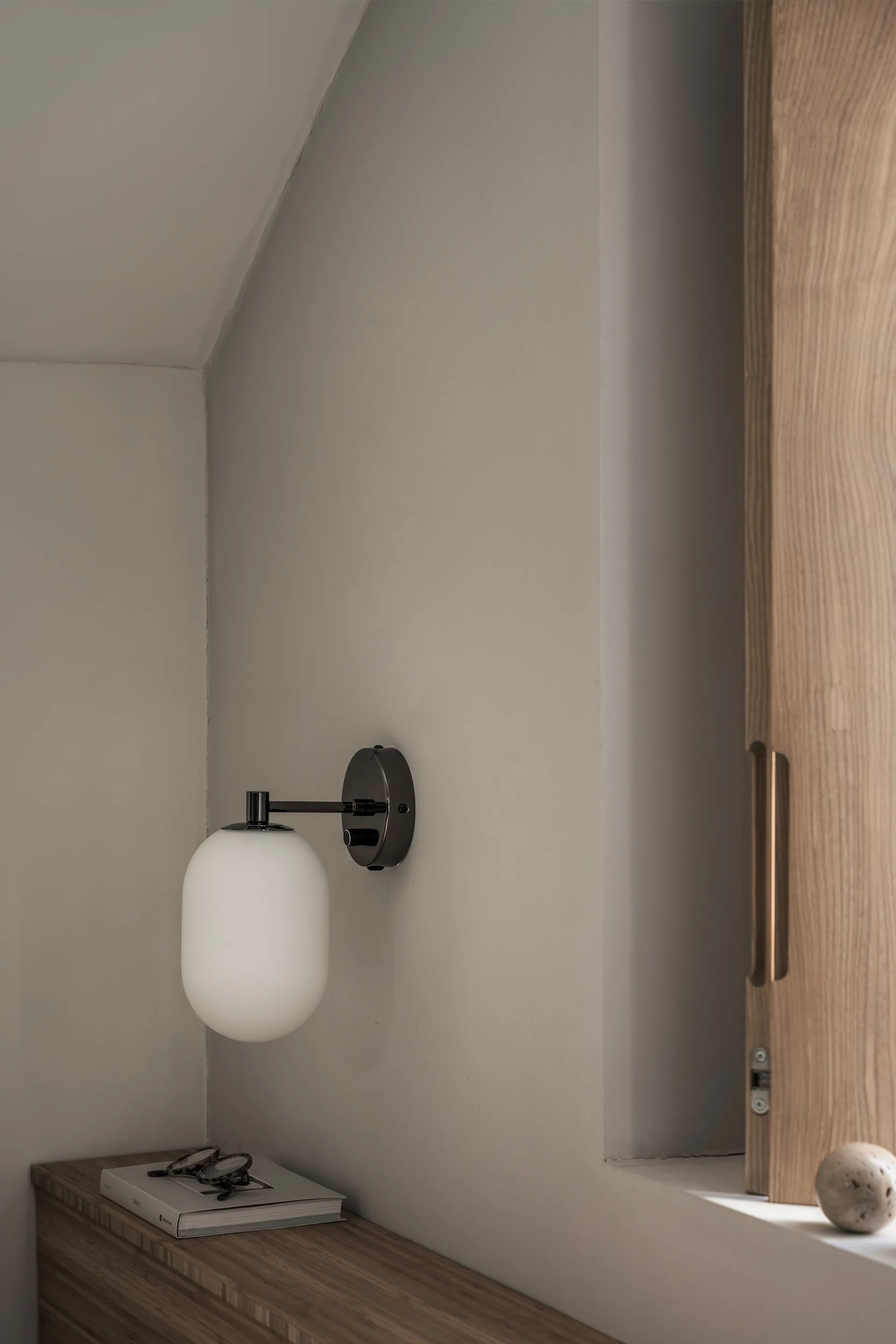 Noor επιτοίχιο φωτιστικό 18 cm, Λευκό Watt & Veke