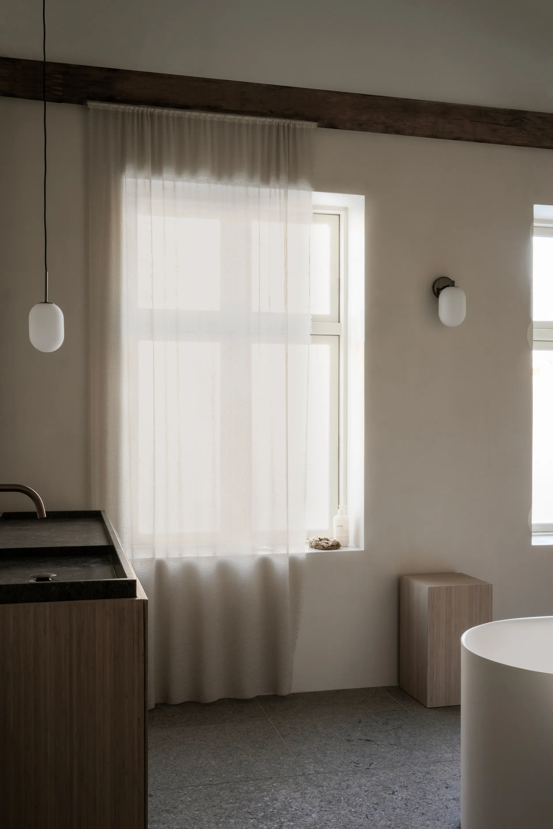 Noor επιτοίχιο φωτιστικό 18 cm, Λευκό Watt & Veke