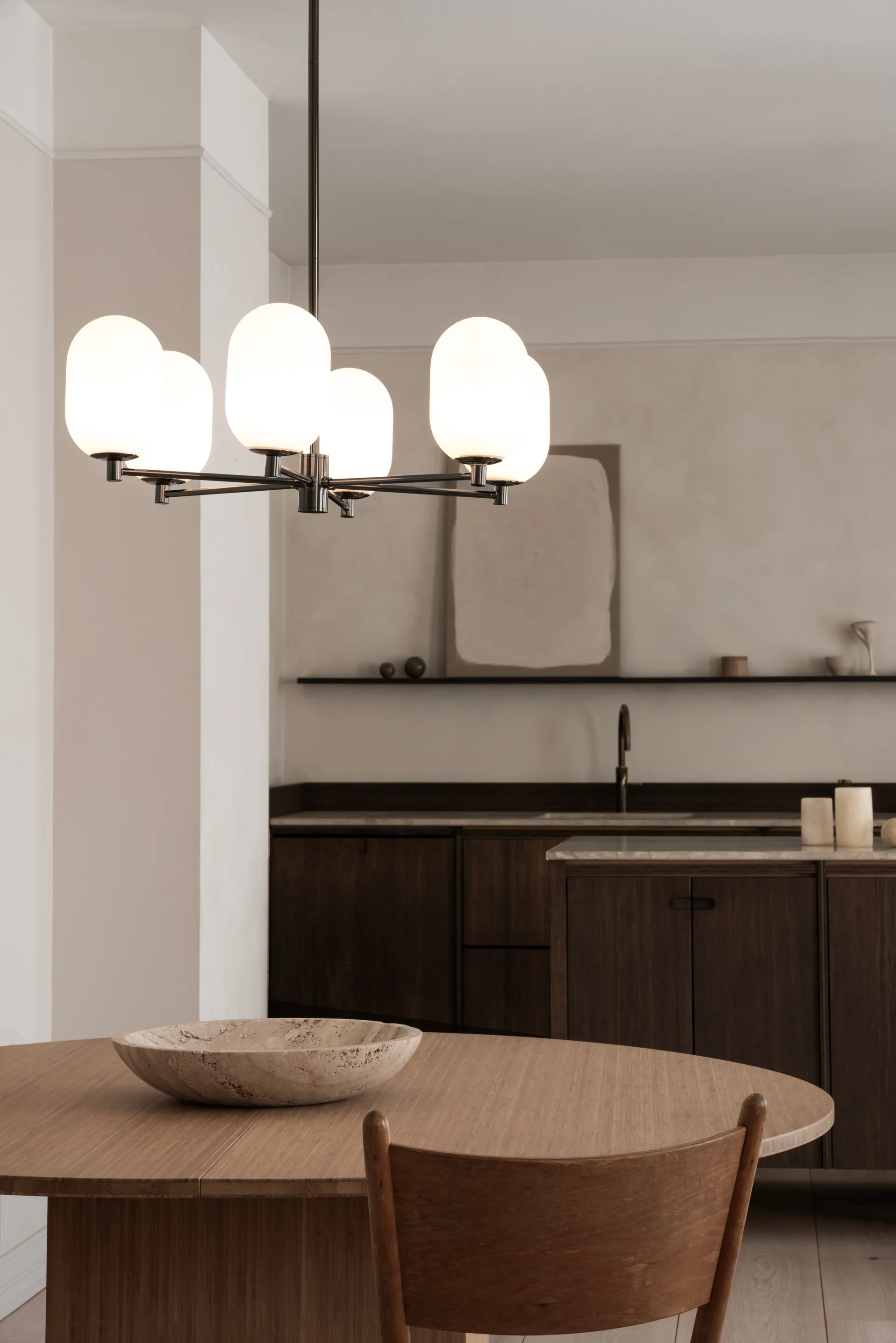 Noor πολυέλαιος Ø65 cm, Λευκό Watt & Veke