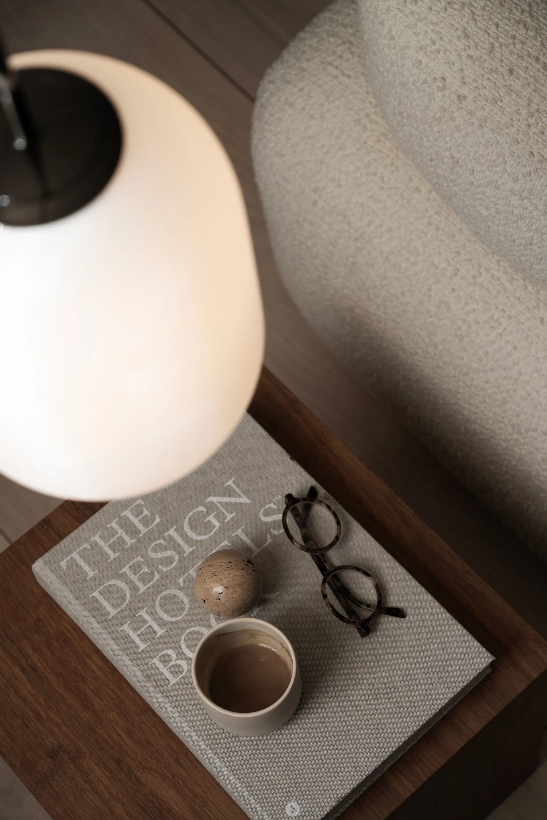 Noor κρεμαστό φωτιστικό M Ø18 cm, Λευκό Watt & Veke