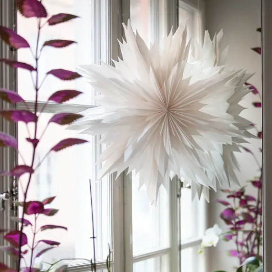 Oslo χριστουγεννιάτικο αστέρι 60 cm, άσπρο Watt & Veke