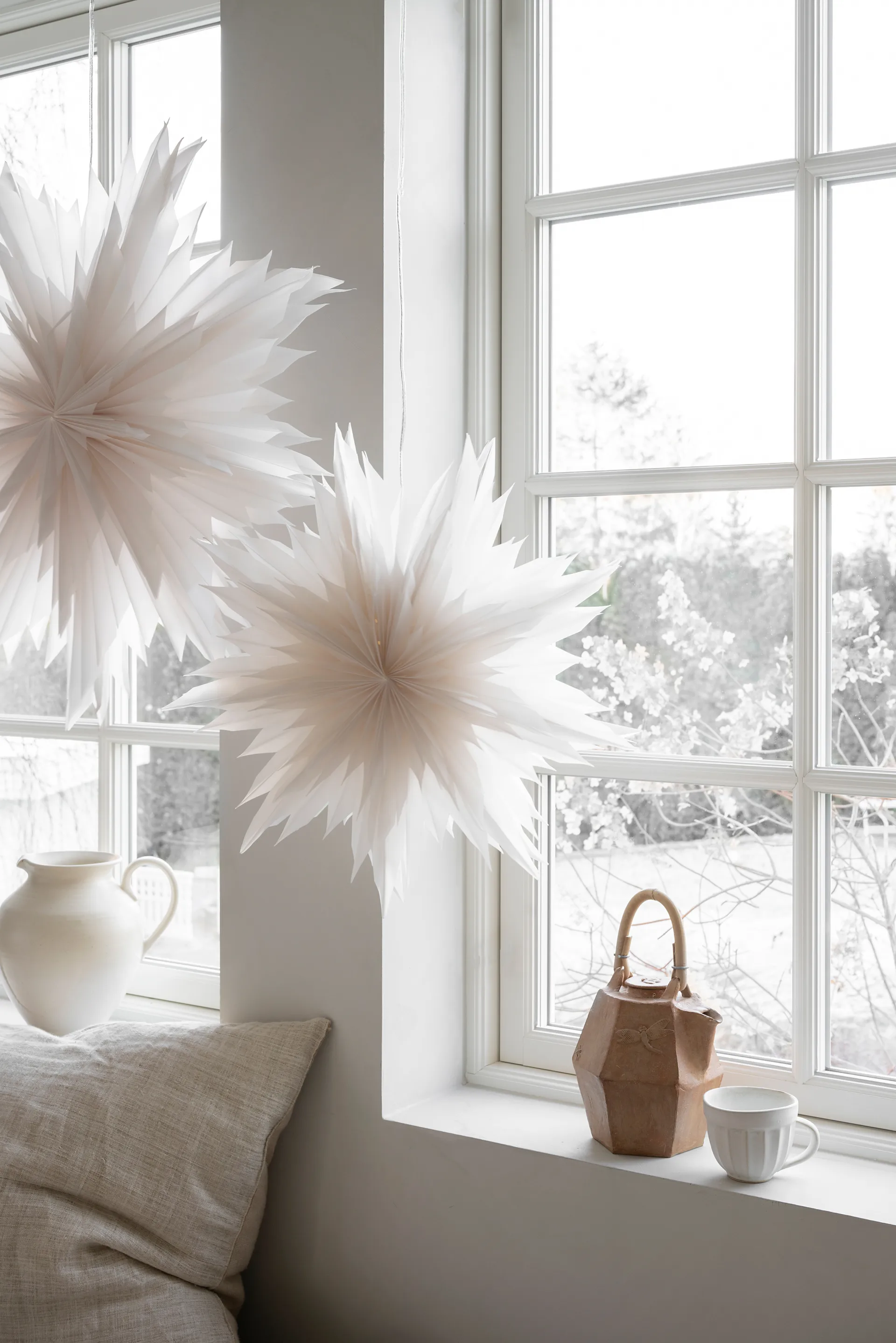 Oslo χριστουγεννιάτικο αστέρι 60 cm, άσπρο Watt & Veke