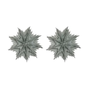 Oslo αστέρι του Advent Ø80 cm συσκευασία 2 τεμαχίων - Γκρι - Watt & Veke