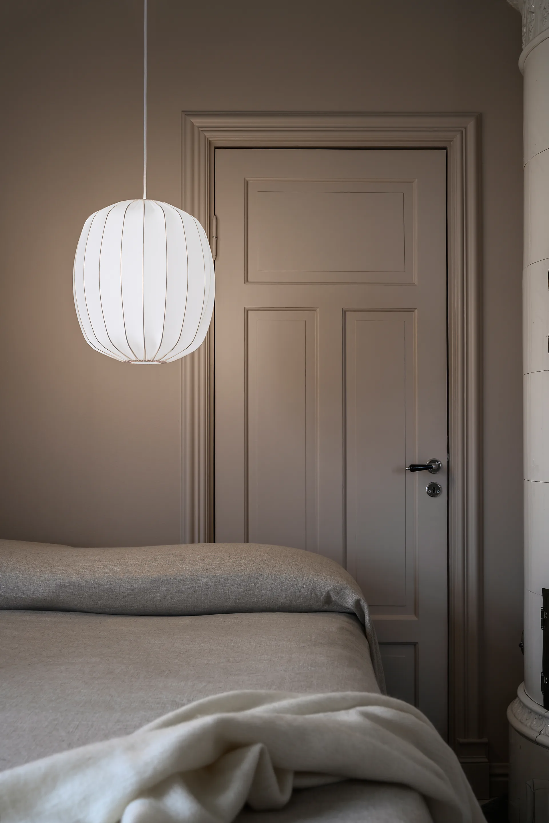 Καπάκι φωτιστικού Prisma Ø25 cm λινάτσα, Natural Watt & Veke