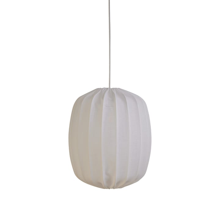 Αμπαζούρ Prisma Ø35 cm από λινό ύφασμα, White Watt & Veke