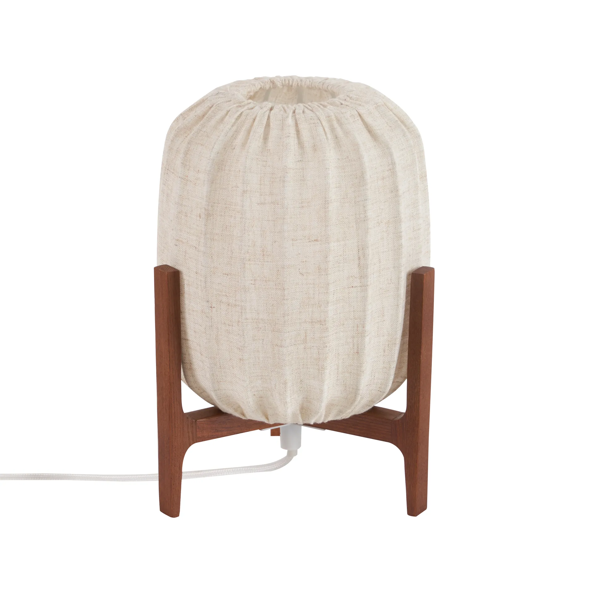 Λάμπα τραπεζιού Prisma, Dark ash-Natural, Mini Ø16x24,3 cm Watt & Veke