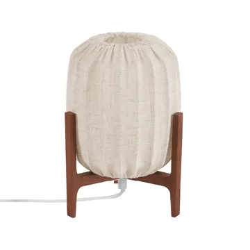 Λάμπα τραπεζιού Prisma - Dark ash-Natural, Mini Ø16x24,3 cm - Watt & Veke