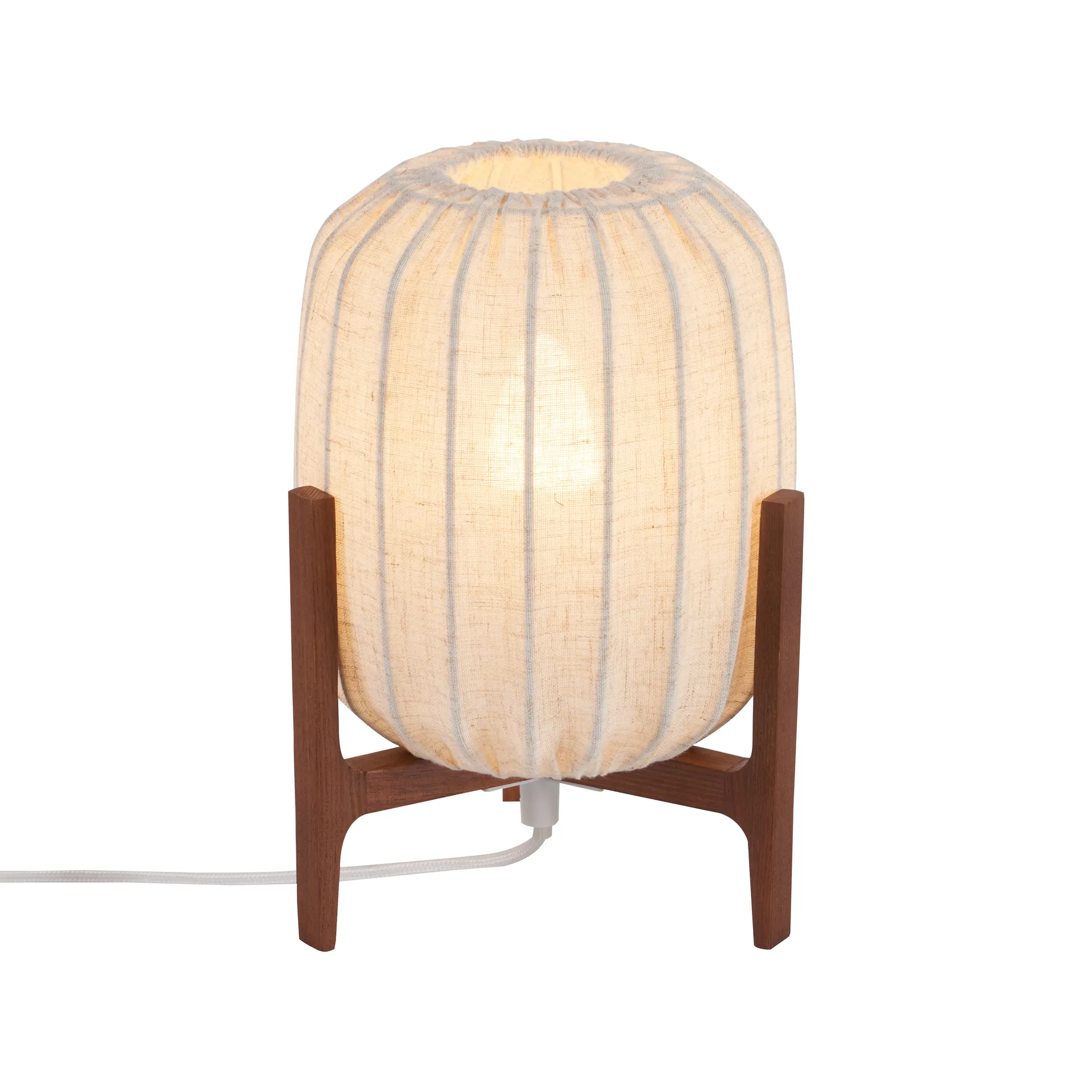 Λάμπα τραπεζιού Prisma, Dark ash-Natural, Mini Ø16x24,3 cm Watt & Veke