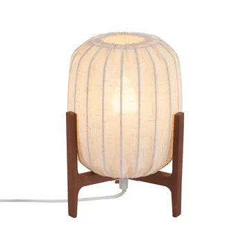 Λάμπα τραπεζιού Prisma - Dark ash-Natural, Mini Ø16x24,3 cm - Watt & Veke