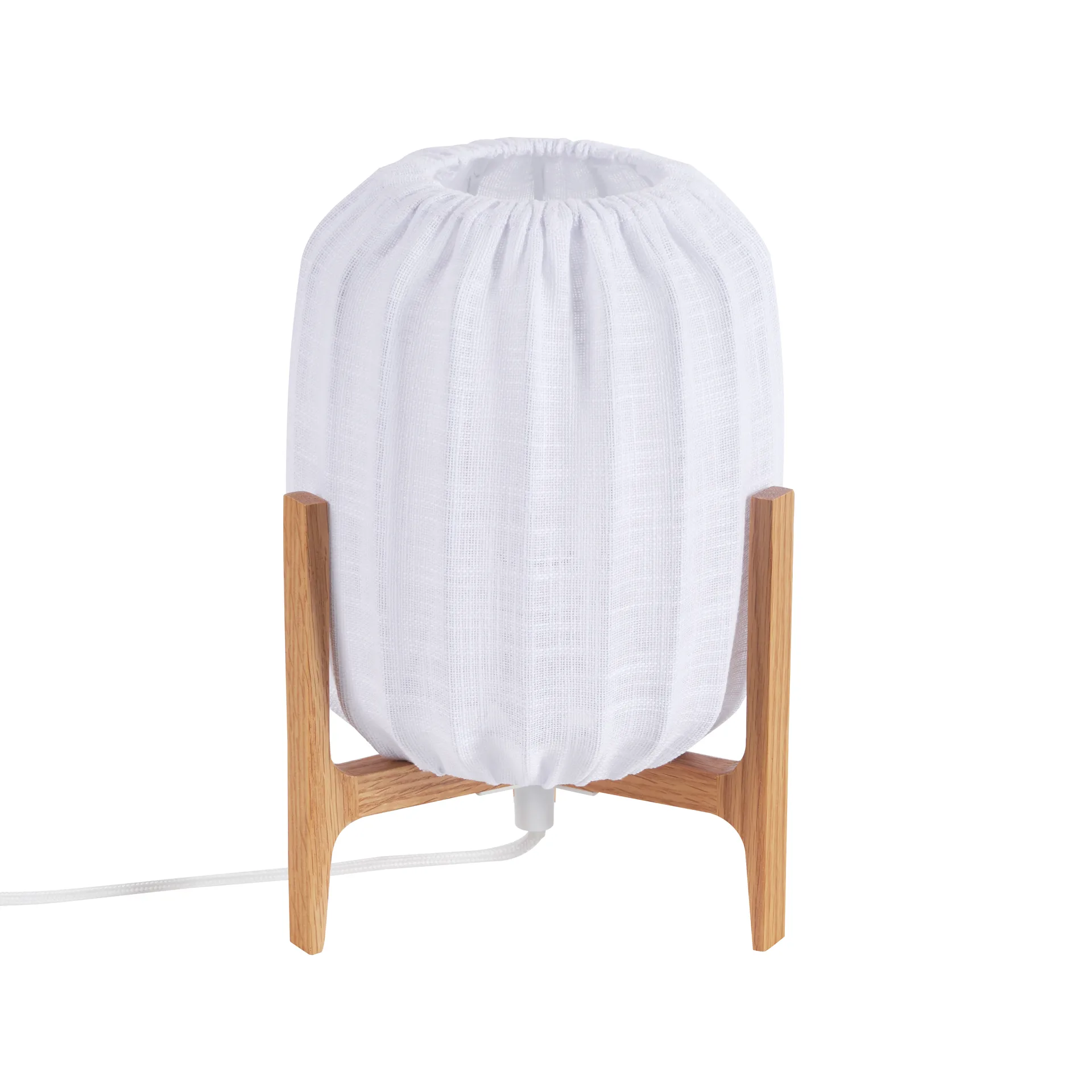 Λάμπα τραπεζιού Prisma, Oak-White, Mini Ø16x24,3 cm Watt & Veke