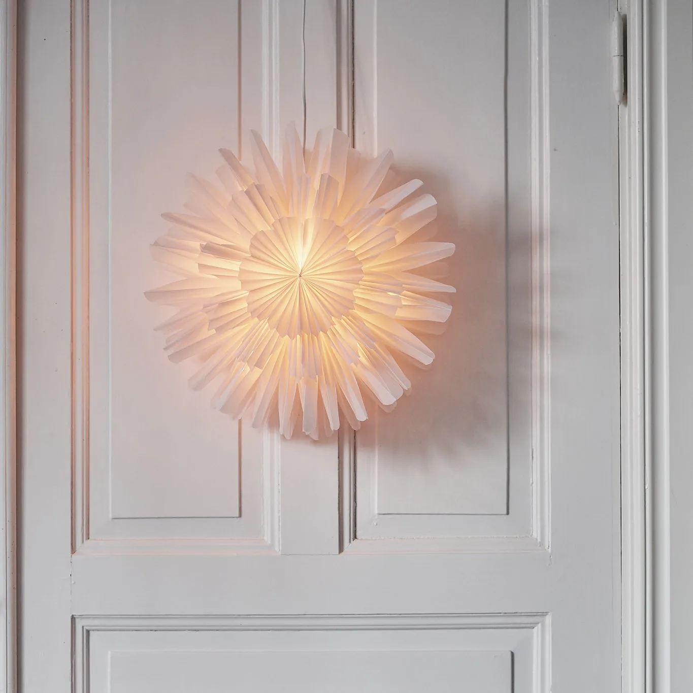 Snöblomma χριστουγεννιάτικο αστέρι, Ø44 εκ Watt & Veke