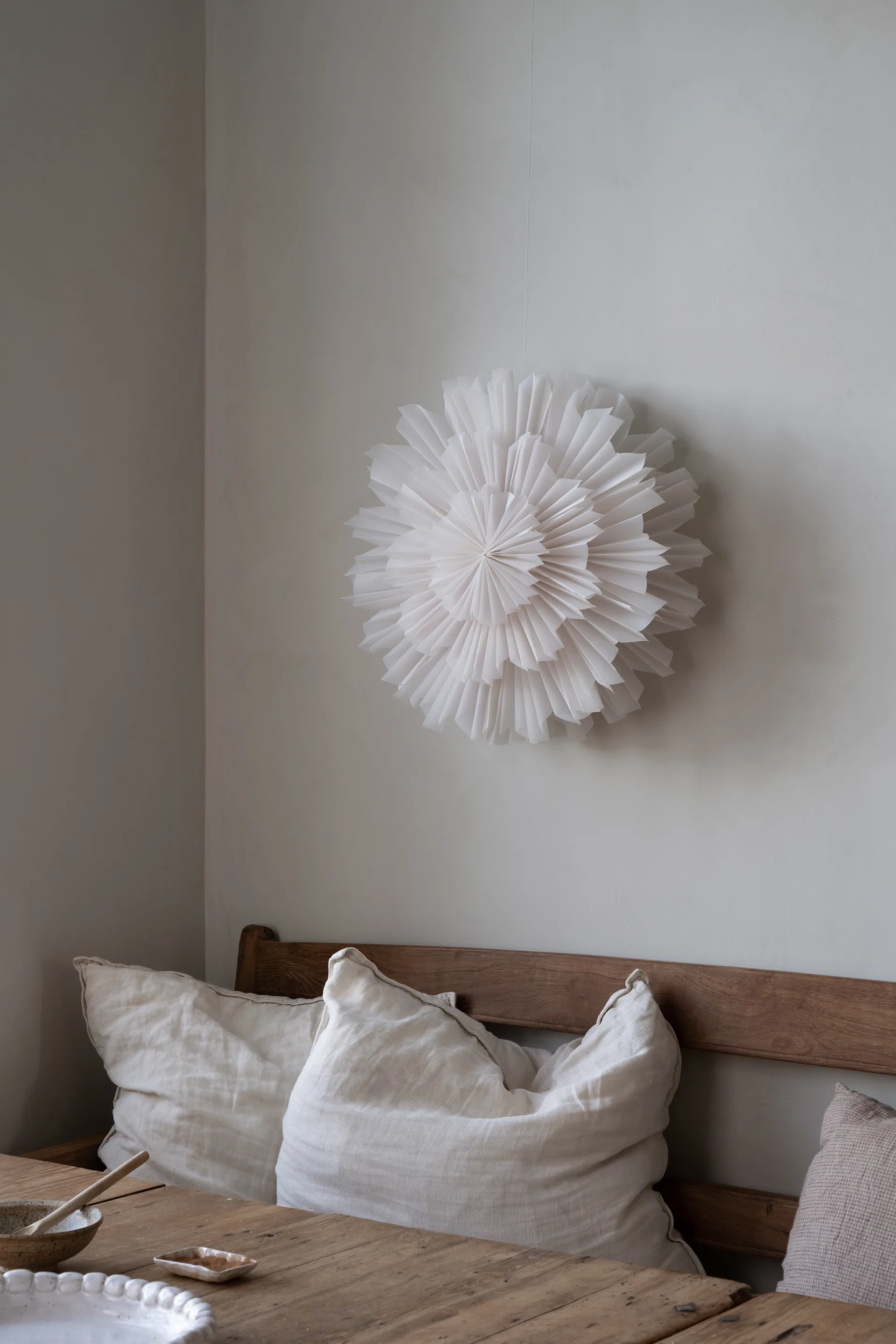 Snöblomma χριστουγεννιάτικο αστέρι, Ø44 εκ Watt & Veke