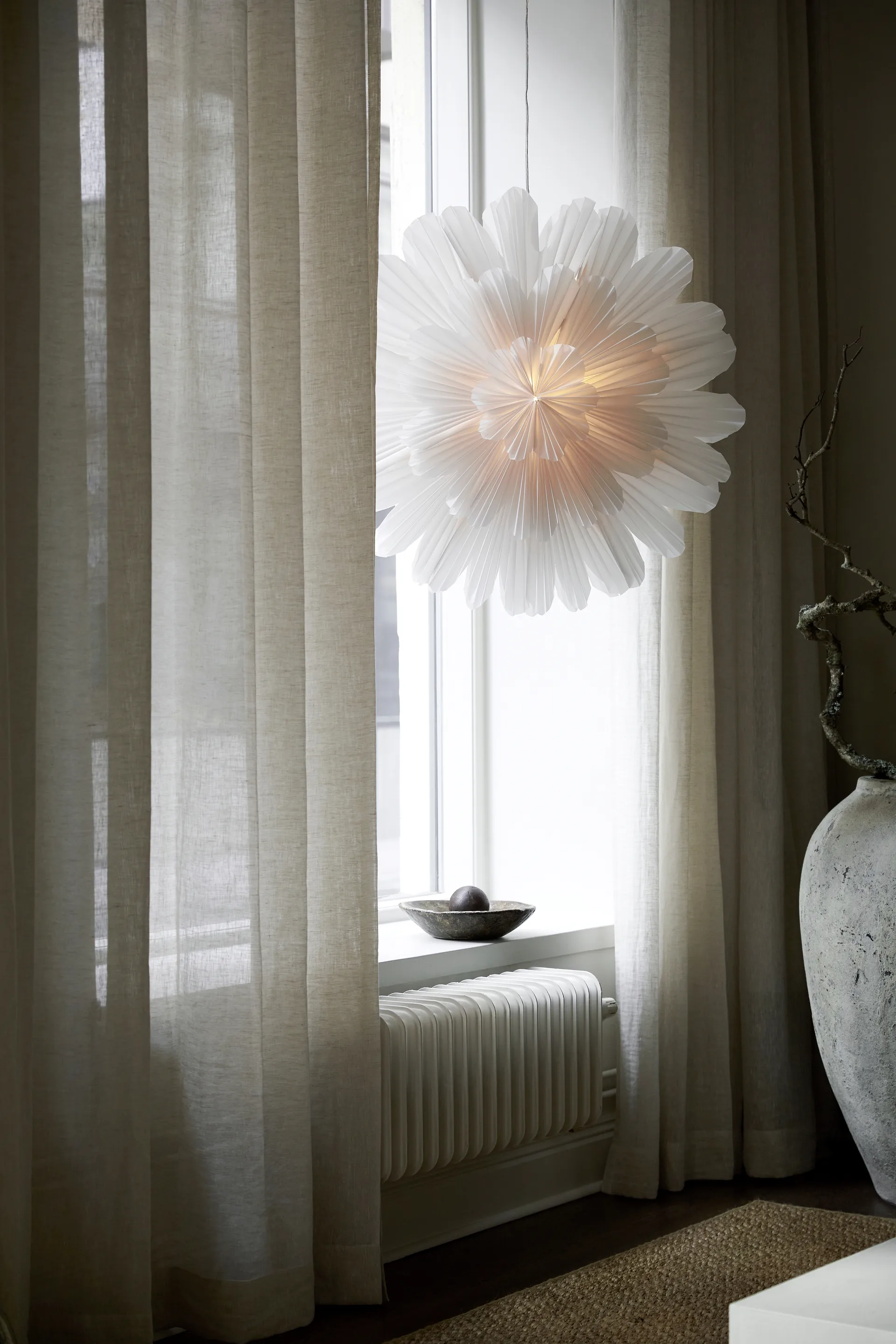 Snöblomma χριστουγεννιάτικο αστέρι, Ø80 εκ. Watt & Veke