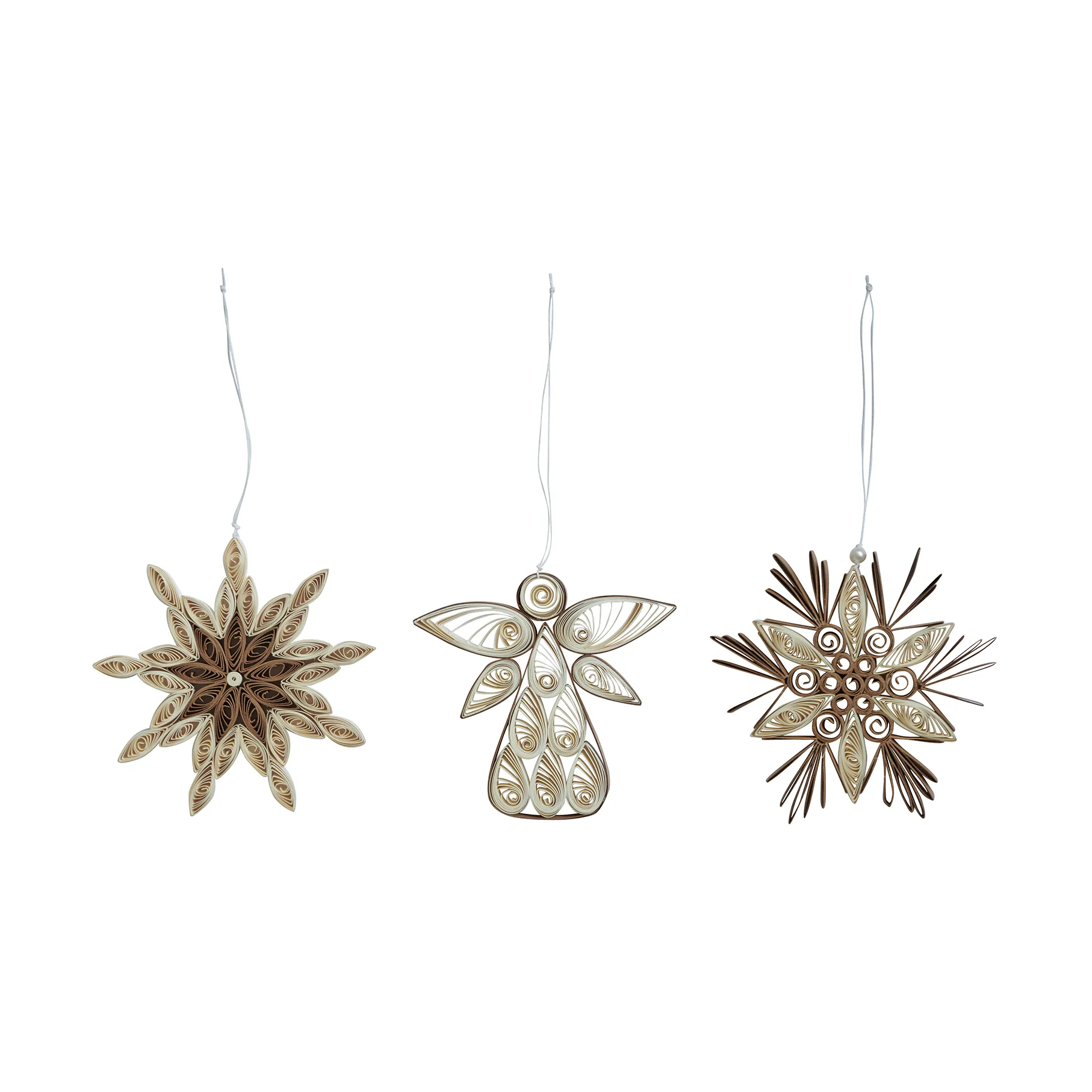 Vega διακοσμητικό Χριστουγέννων 3 κομμάτια, White Watt & Veke