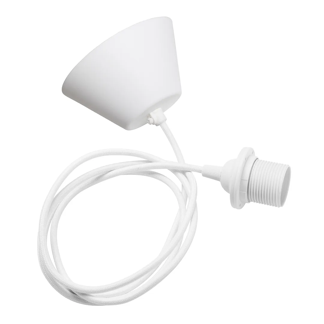 Watt & Veke κρεμαστό οροφής πλεκτό, λευκό Watt & Veke