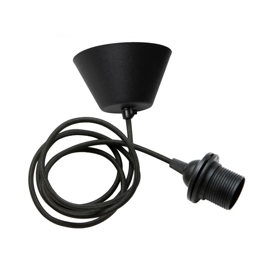 Watt & Veke κρεμαστό οροφής πλεκτό, μαύρο Watt & Veke