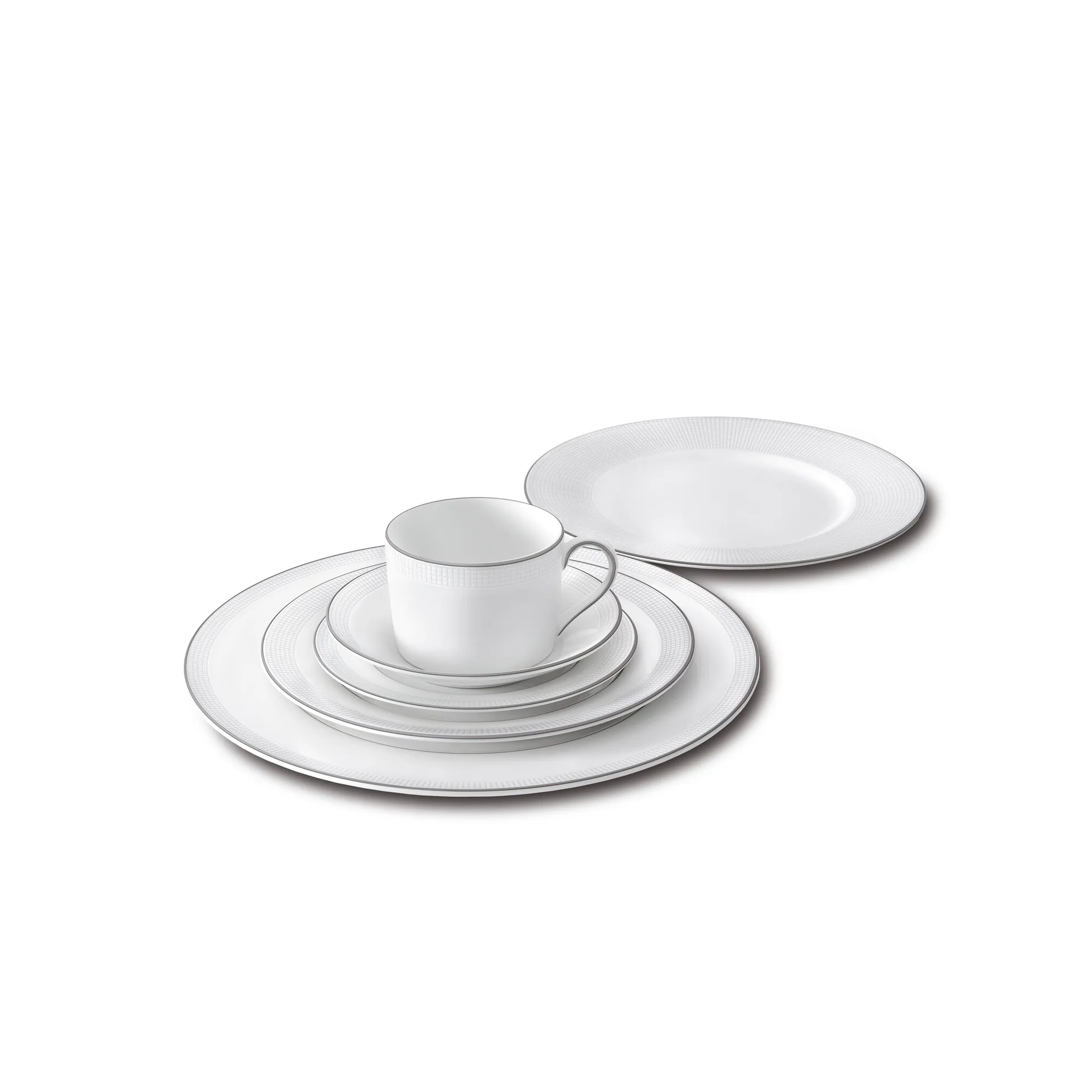 Vera Wang Blanc Sur Blanc πιατάκι εσπρέσο, Ø 12,5 cm Wedgwood