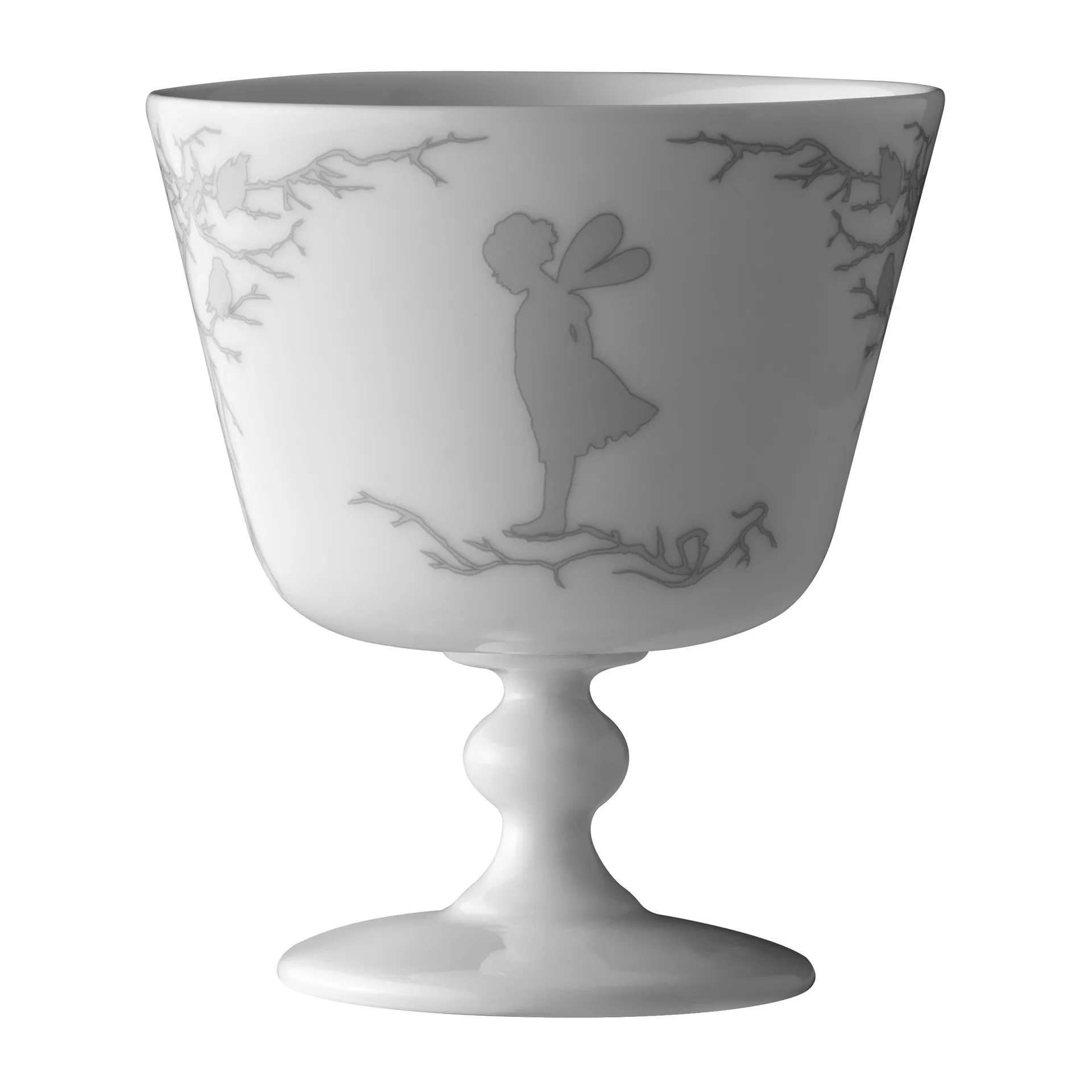 Alv μπολ επιδορπίου με βάση Ø11 cm, Ασημί Wik & Walsøe