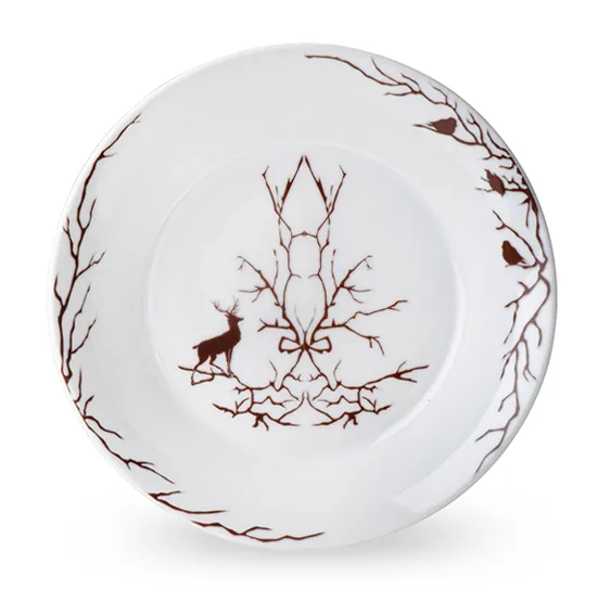 Alveskog βαθύ πιάτο, 21 cm Wik & Walsøe