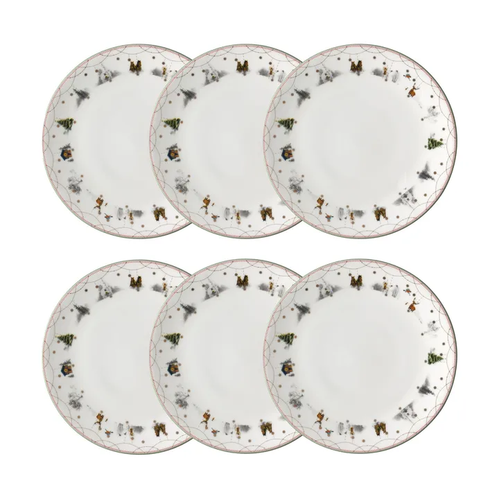 Julemorgen πιάτο Ø28 cm συσκευασία 6 τεμαχίων - undefined - Wik & Walsøe