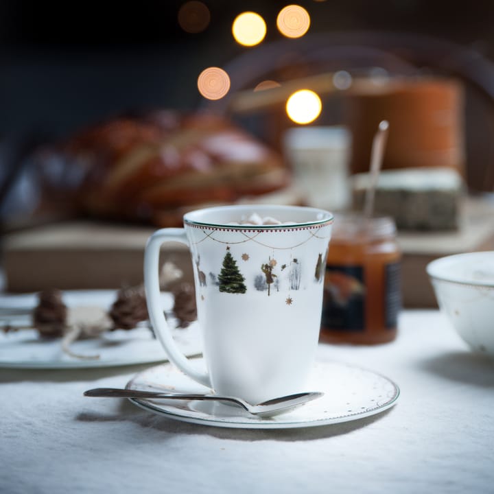 Julemorgen φλιτζάνι 30 cl Συσκευασία 2 τεμαχίων, λευκό Wik & Walsøe