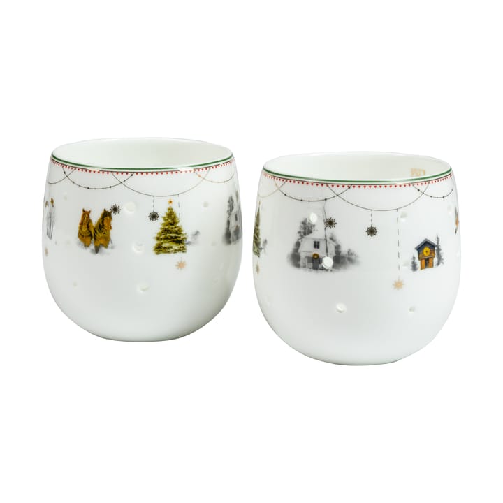 Julemorgen Story φωτιστικά 2-pack - Άσπρο - Wik & Walsøe