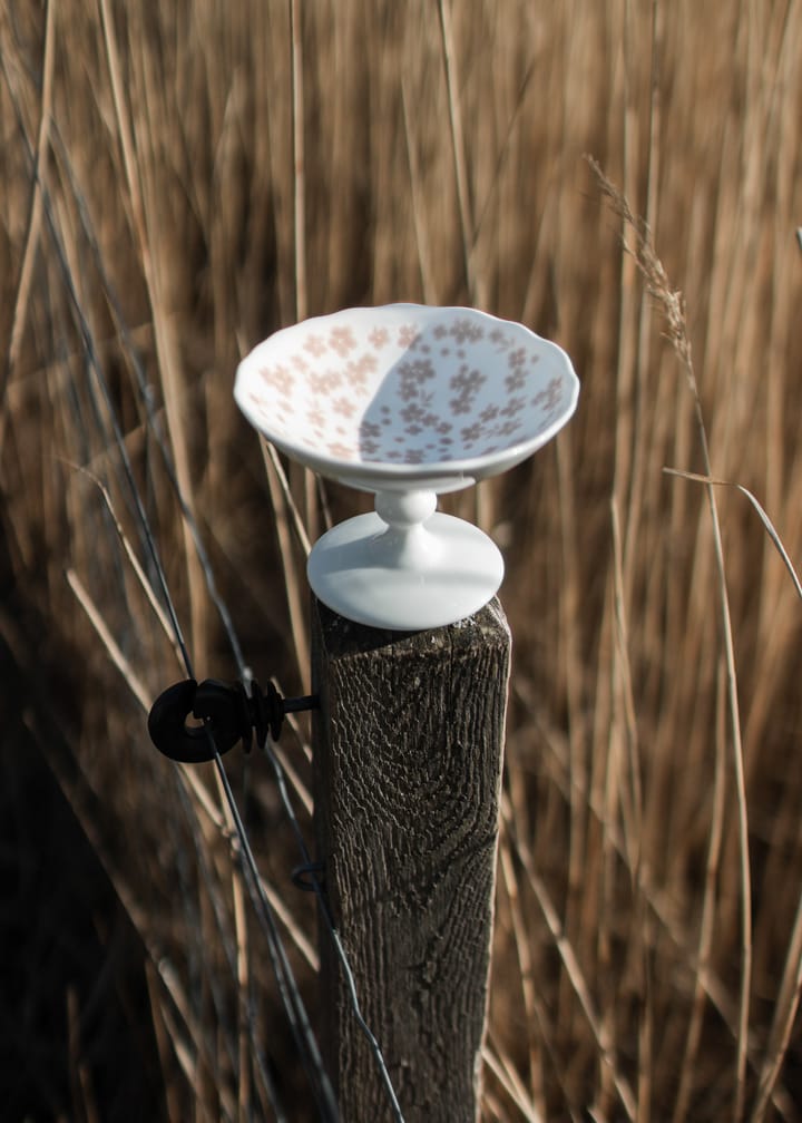 Slåpeblom μπολ με πόδι Ø12 cm, Ροζ Wik & Walsøe