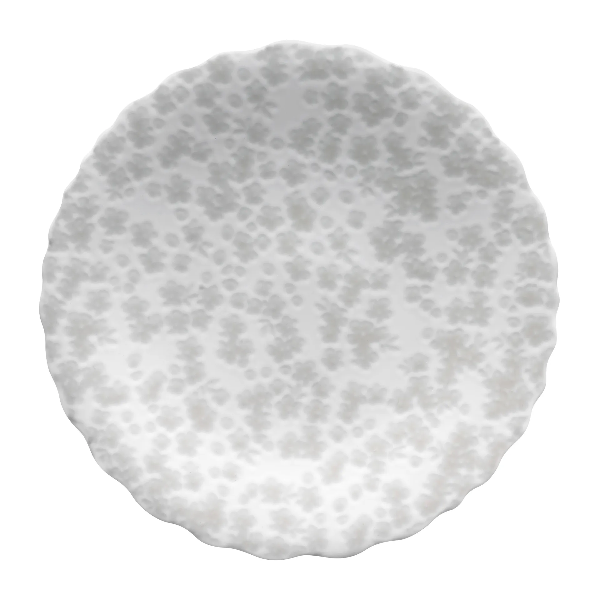 Slåpeblom πιάτο Ø21 cm, γκρι Wik & Walsøe