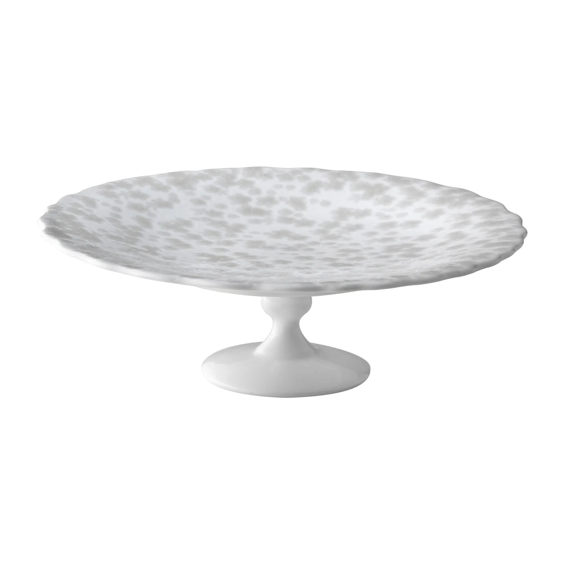 Slåpeblom πιατέλα κέικ Ø 21 cm, γκρι Wik & Walsøe