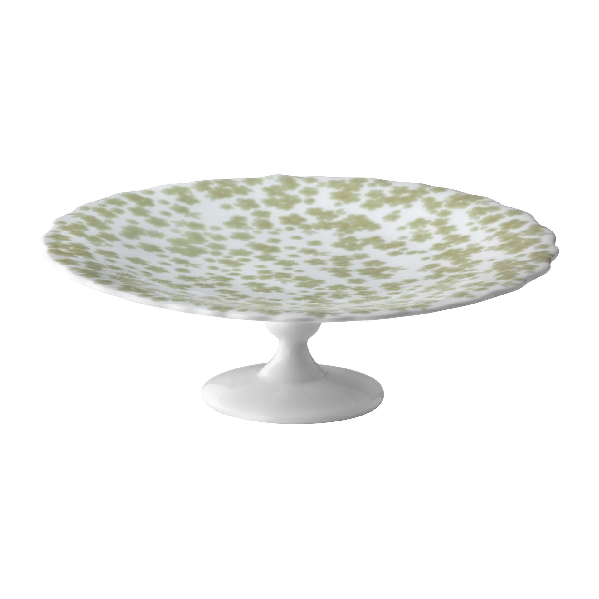 Slåpeblom πιατέλα κέικ Ø 21 cm, Πράσινο Wik & Walsøe