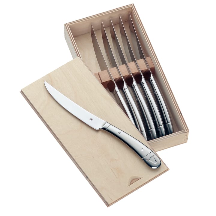 Geschenkidee μαχαίρι μπριζόλας 6 τεμάχια, Ανοξείδωτο ατσάλι WMF