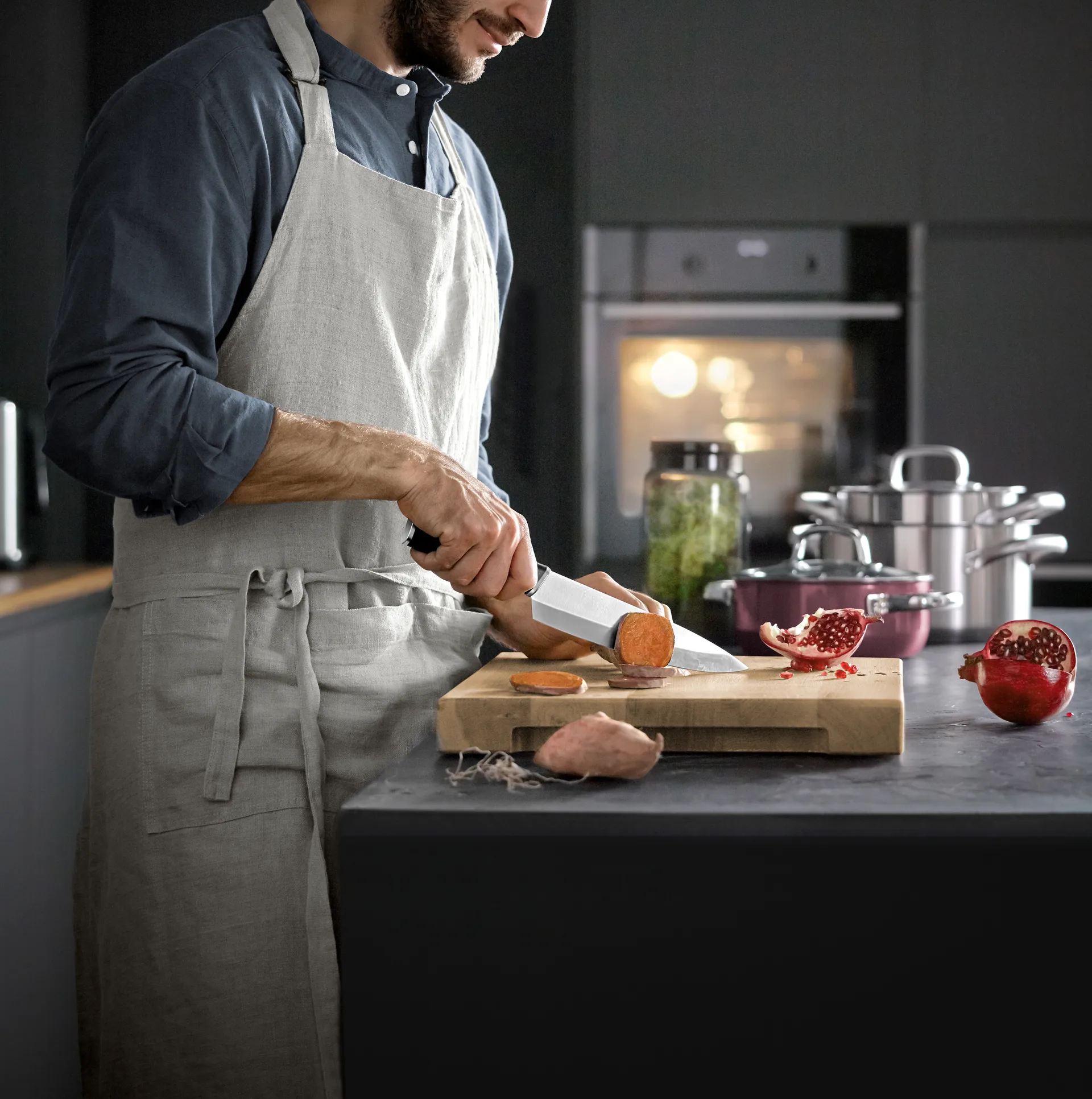 Kineocromargan σετ μαχαιριών 3 τεμάχια, Ανοξείδωτο ατσάλι WMF