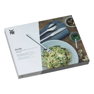 Palermo cromargan μαχαιροπίρουνα - λεία - 60 τεμάχια - WMF